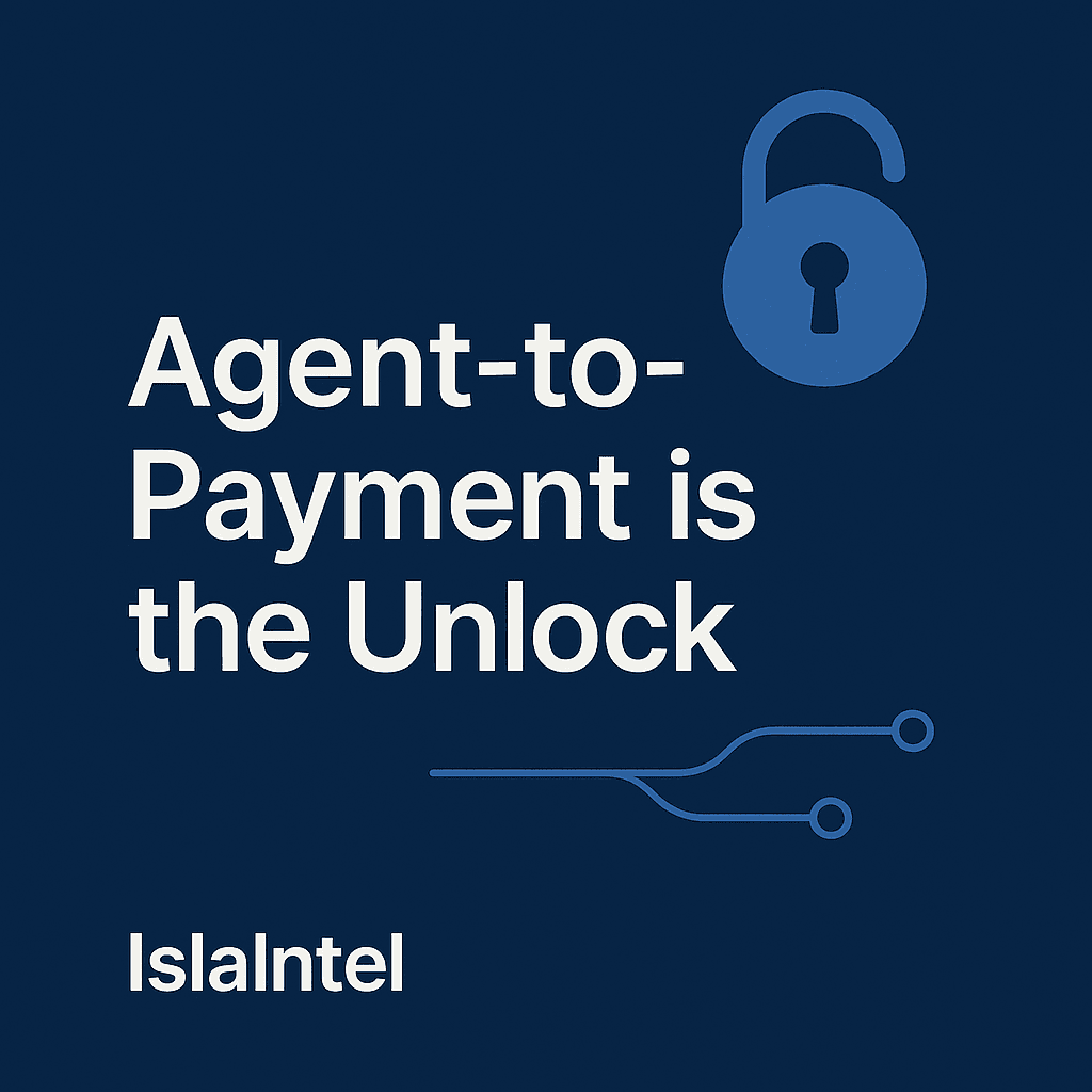 The Bridge to Everyday AI: Agent-to-Payment Is the Unlock