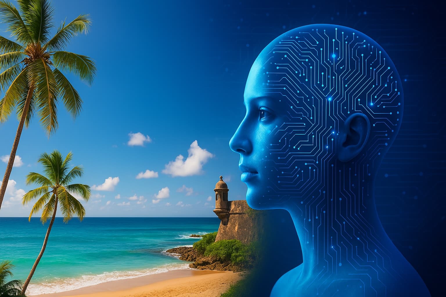 Puerto Rico and the Caribbean Are Ready for AI: Here's Why It's Time to Embrace It — IslaIntel blog cover on AI, automation, and technology